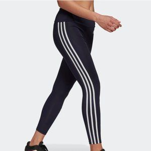 Adidas Designed To Move High-rise 3-stripes 7/8 Sport Leggings
